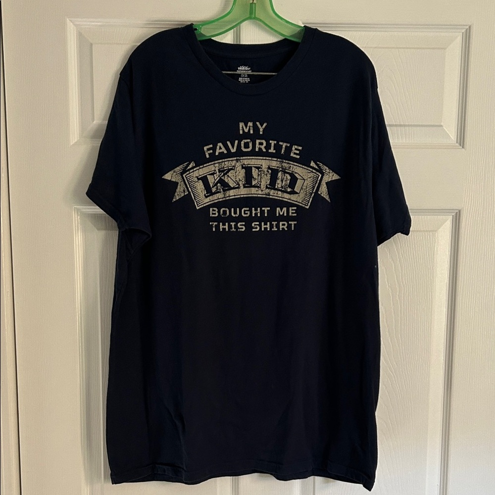 Men's Navy Graphic T-Shirt
